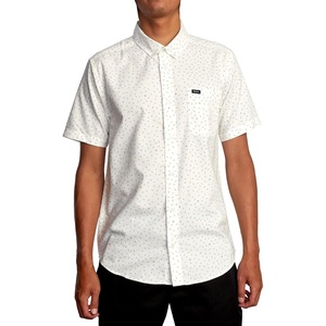 image:imageRVCA Mens Slim Fit Short Sleeve Oxford Stretch Woven Button Up ShirtRvca SS Stretch OxfordWhite Micro