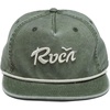 image:imageRVCA Mens Adjustable Snapback Unstructured 5Panel Cap HatOlive Mellow