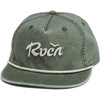 image:imageRVCA Mens Adjustable Snapback Unstructured 5Panel Cap HatOlive Mellow