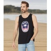 image:imageRVCA Mens Graphic Sleeveless Tank Top 100 Cotton Shirt for a Comfortable Fit Features Tagless Back LabelBlack